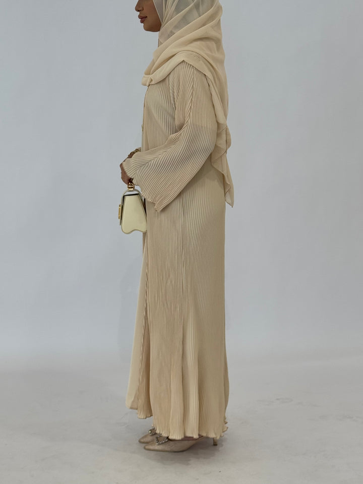 Noaf Abaya - Cream