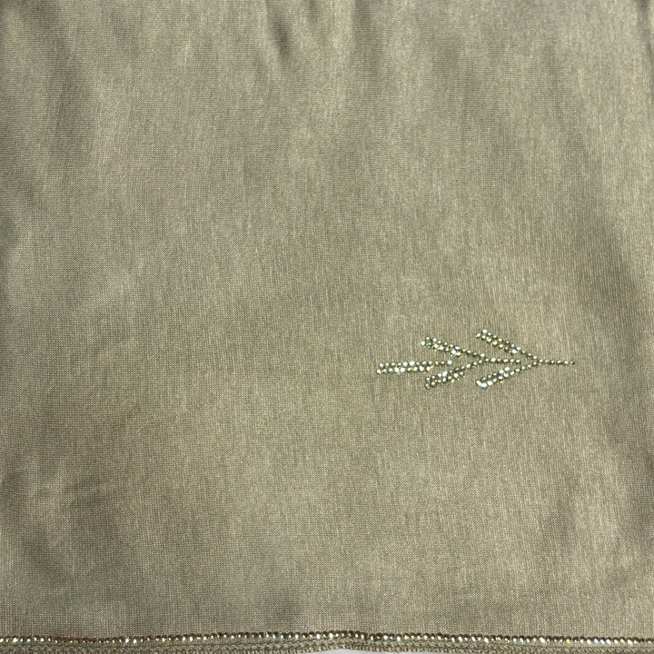 Signature Flower Jersey Scarf - Sage