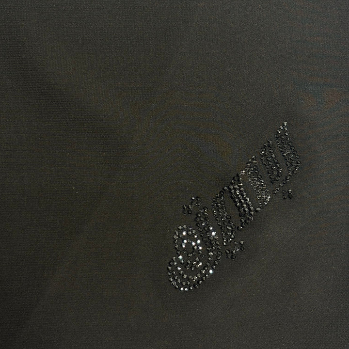 Signature Chiffon Scarf - Black
