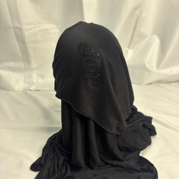 Signature Jersey Scarf - Black