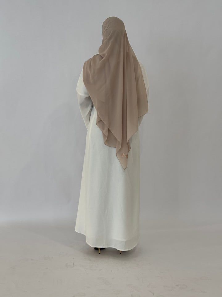 Catalina Abaya - White