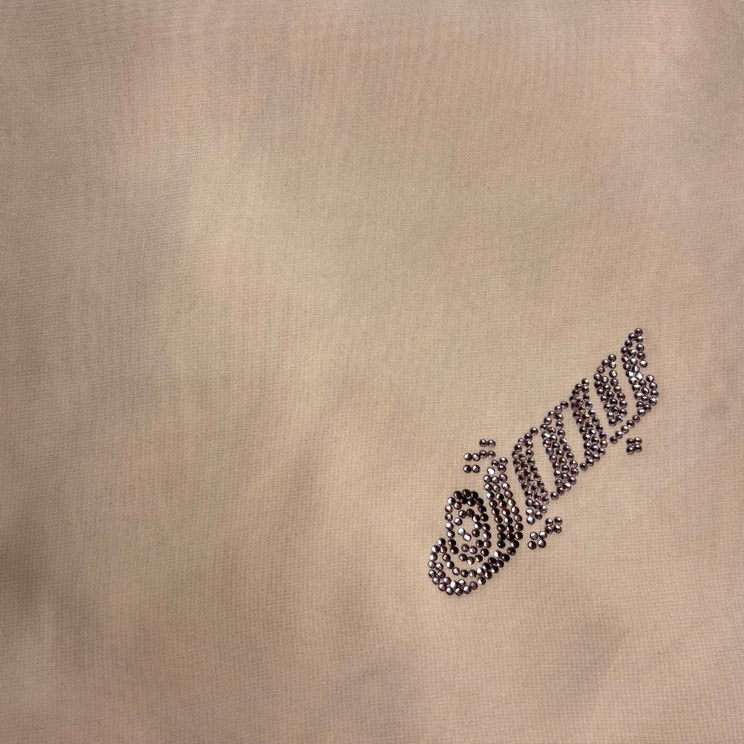 Signature Chiffon Scarf - Dusty Pink