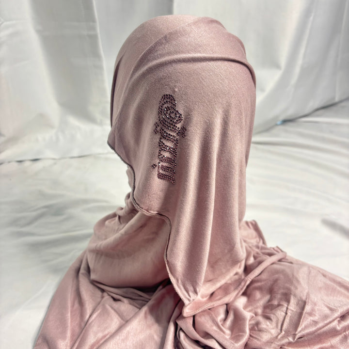 Signature Jersey Scarf - Dusty Pink