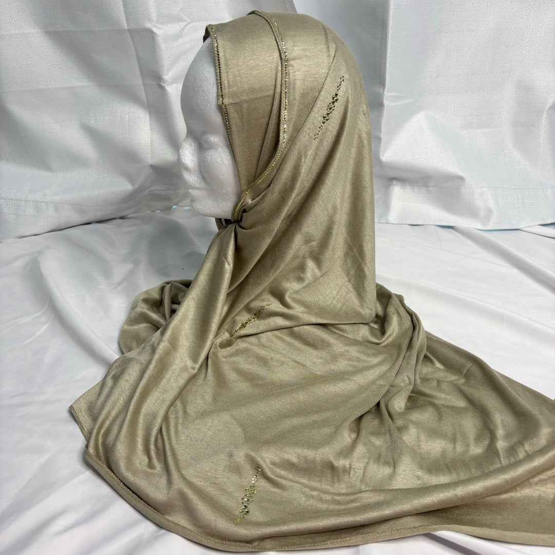 Signature Palm Jersey Scarf - Sage