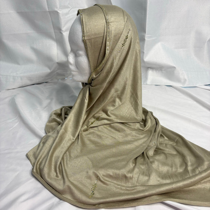Signature Palm Jersey Scarf - Sage