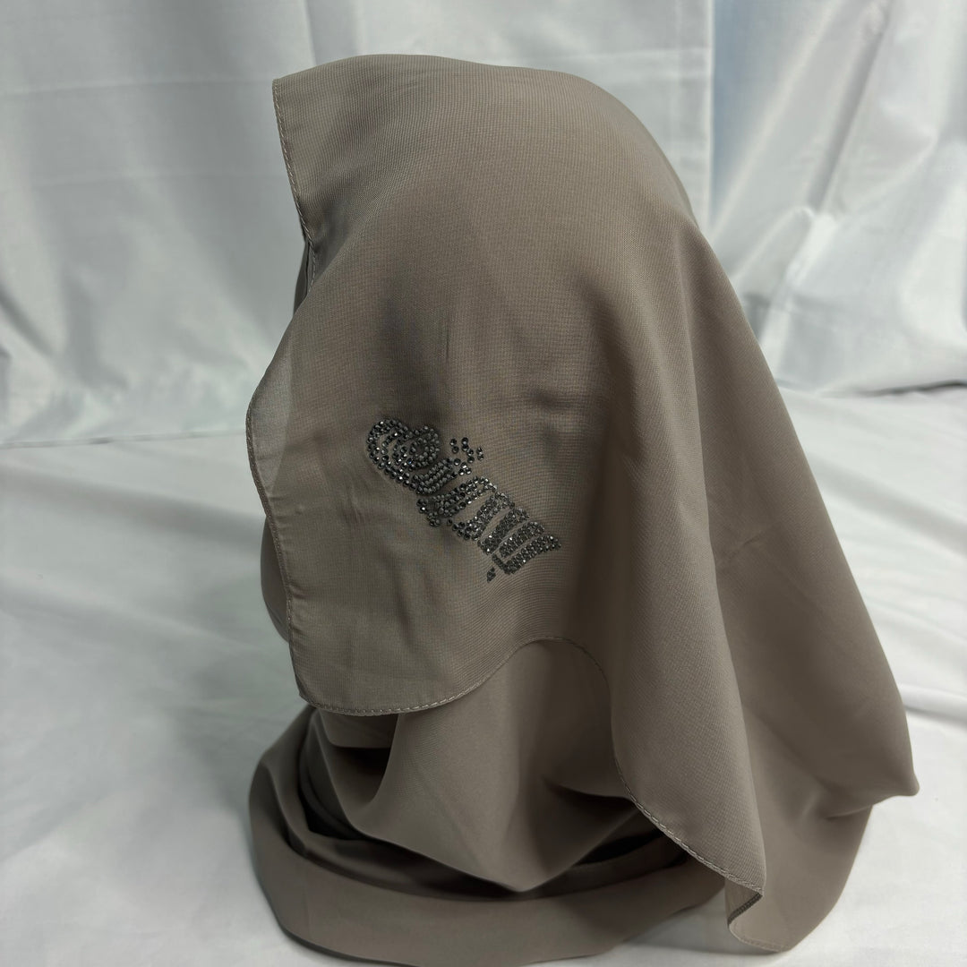 Signature Chiffon Scarf - Fossil