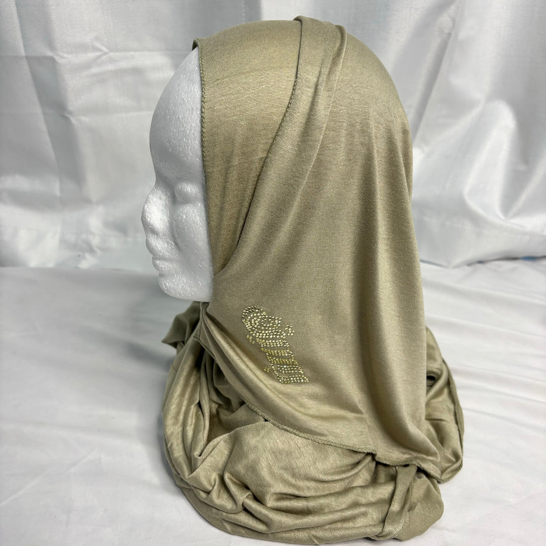 Signature Jersey Scarf - Sage