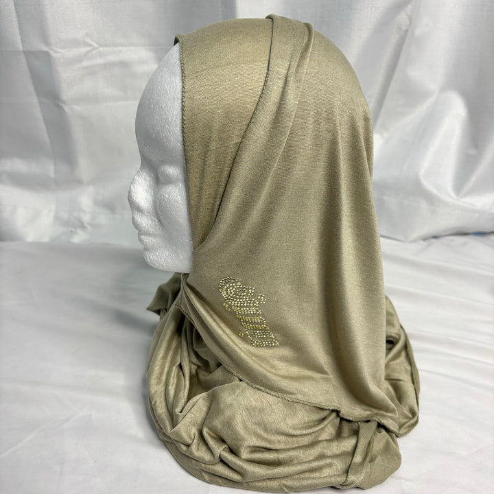 Signature Jersey Scarf - Sage