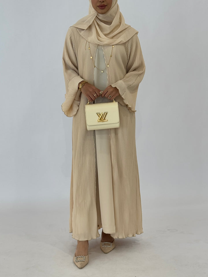 Noaf Abaya - Cream