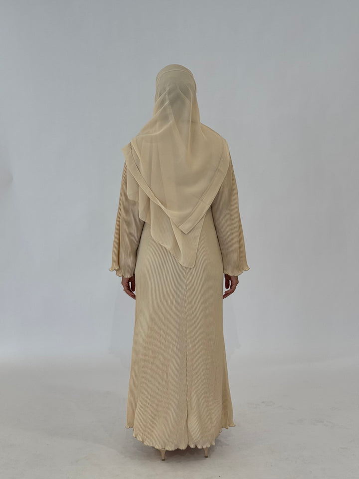 Noaf Abaya - Cream