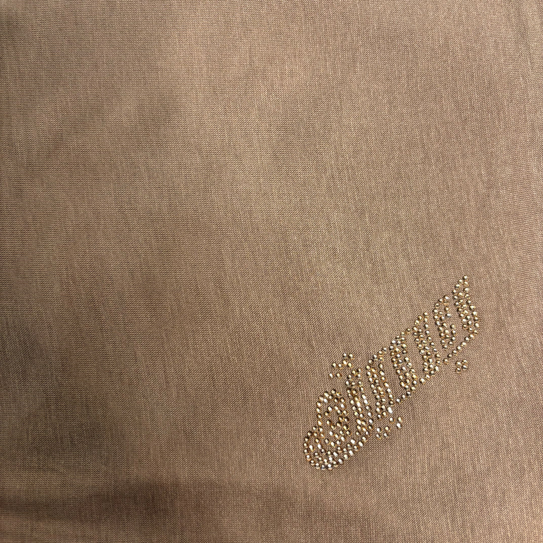 Signature Jersey Scarf - Nude