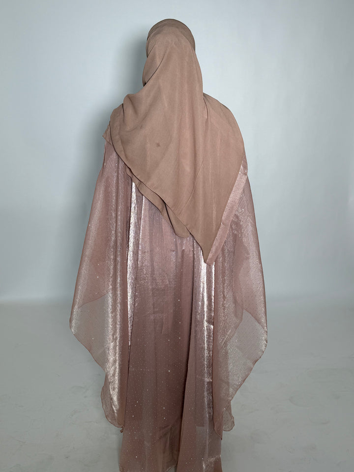Ameera Butterfly Abaya - Pink