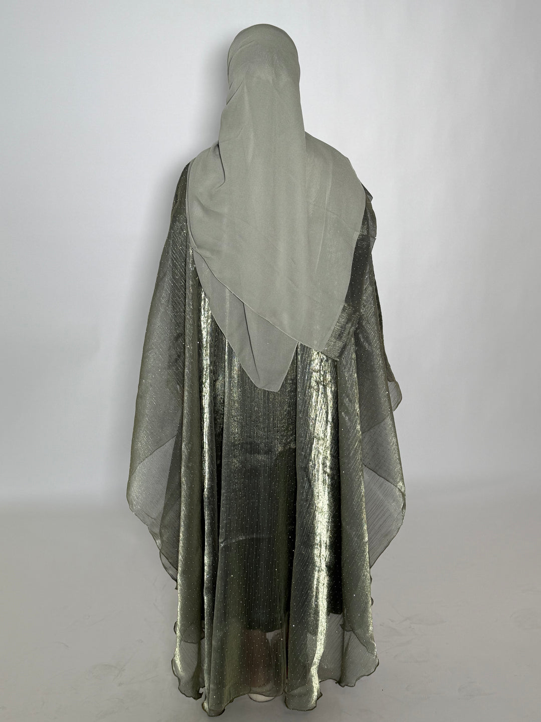 Ameera Butterfly Abaya - Olive