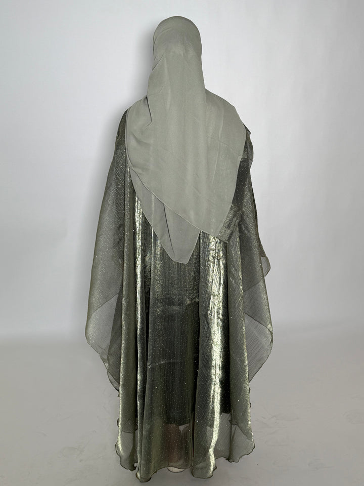 Ameera Butterfly Abaya - Olive
