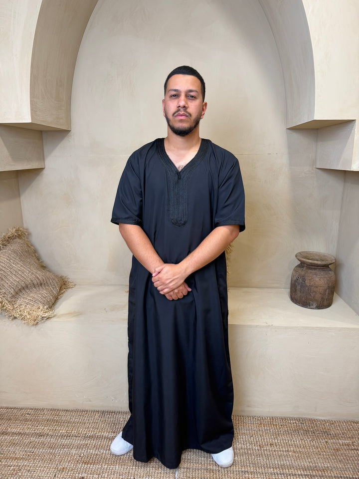 Aswad Moroccan Thobe