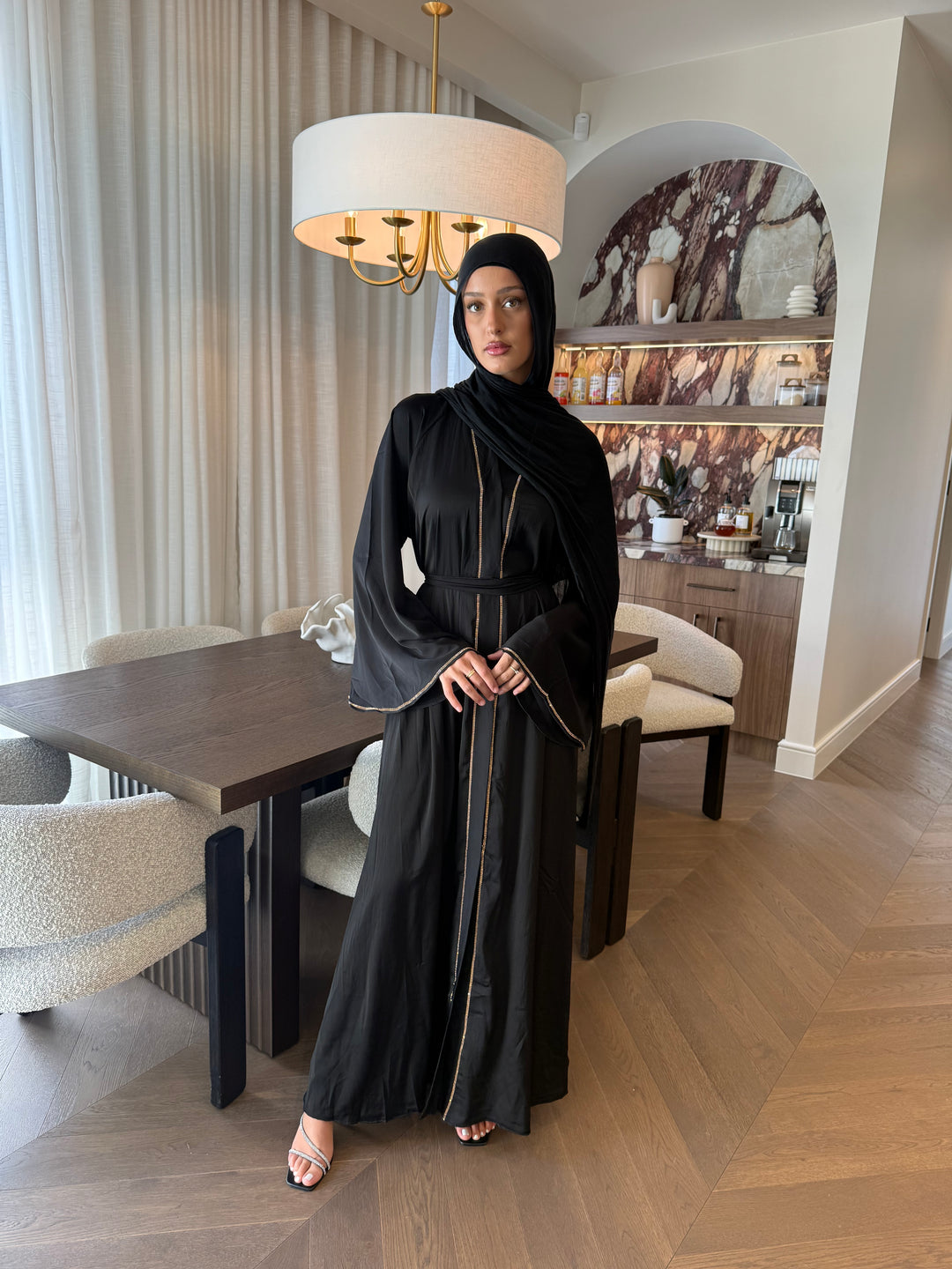 Malika Abaya - Black