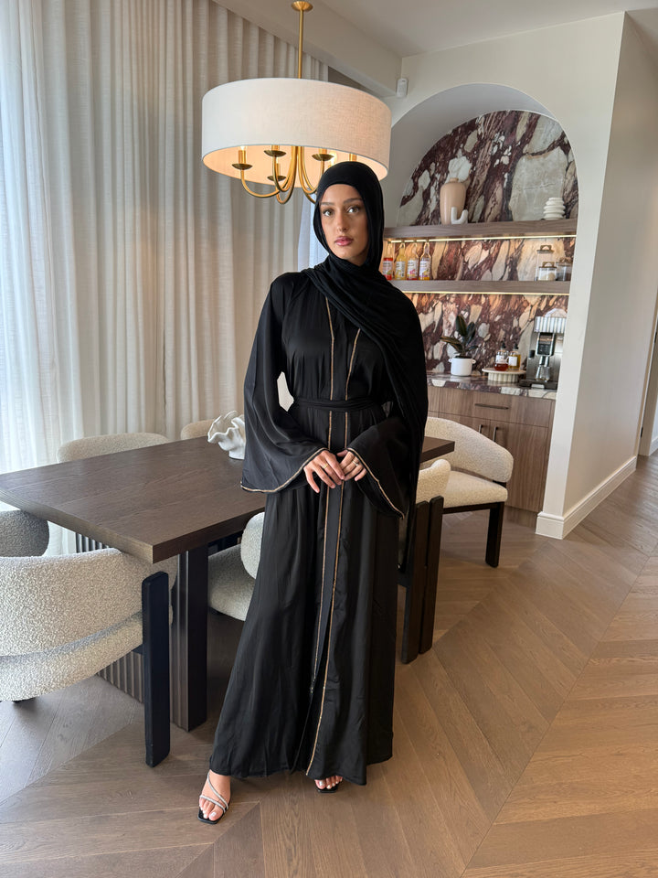 Malika Abaya - Black