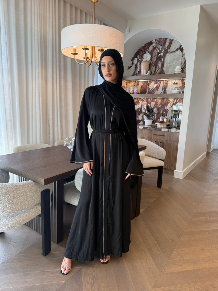 Malika Abaya - Black