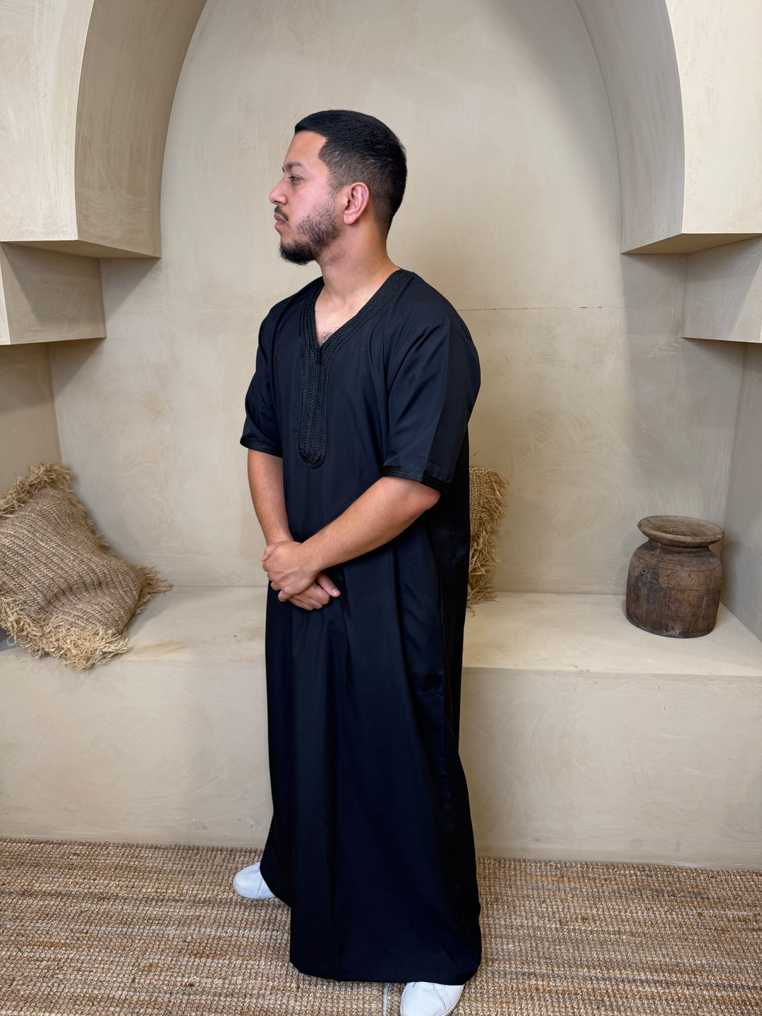 Aswad Moroccan Thobe