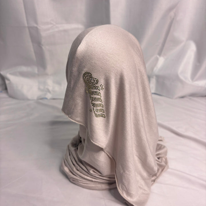 Signature Jersey Scarf - Bone