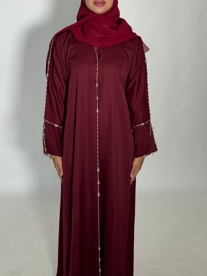 Camilla Abaya - Burgundy