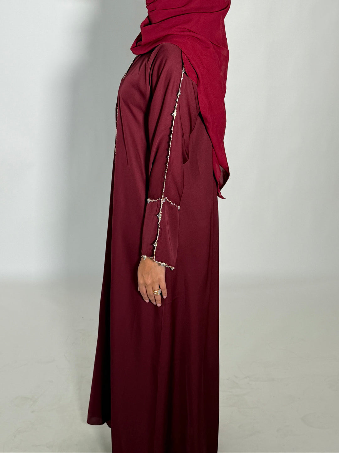 Camilla Abaya - Burgundy