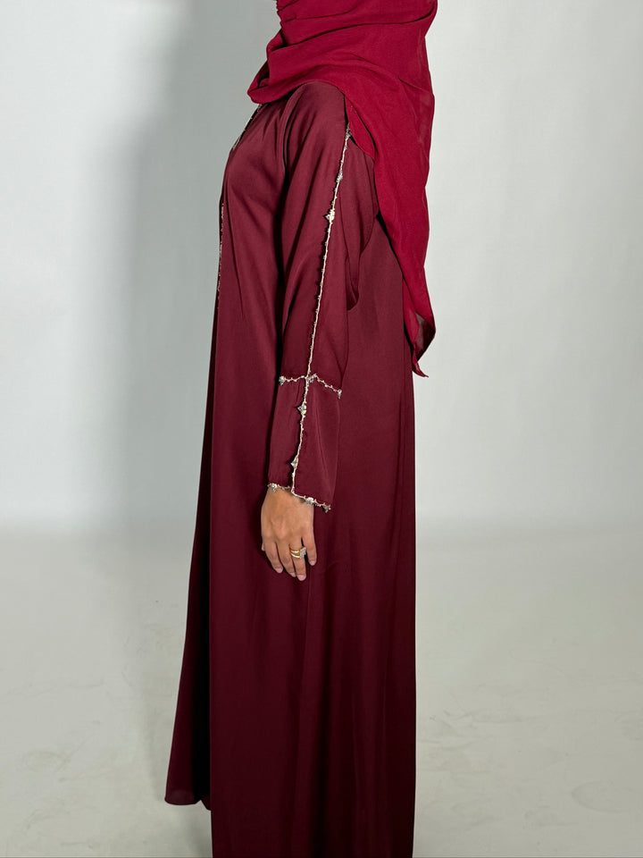 Camilla Abaya - Burgundy