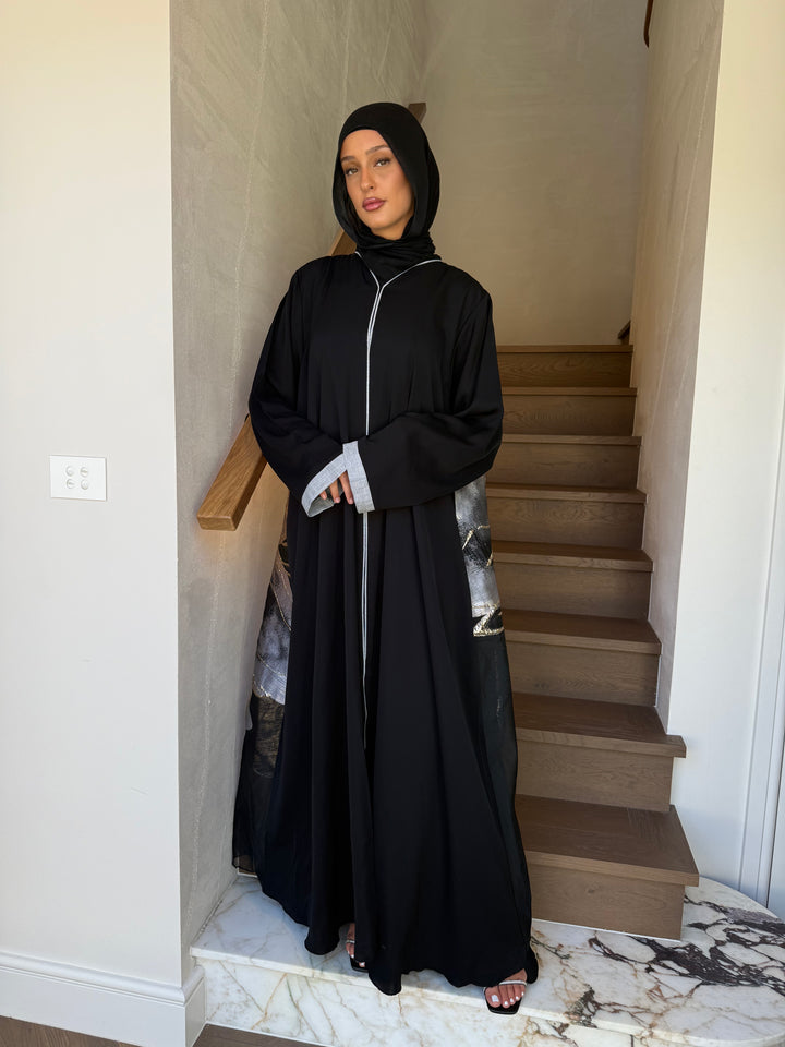 Zaria Abaya - Grey