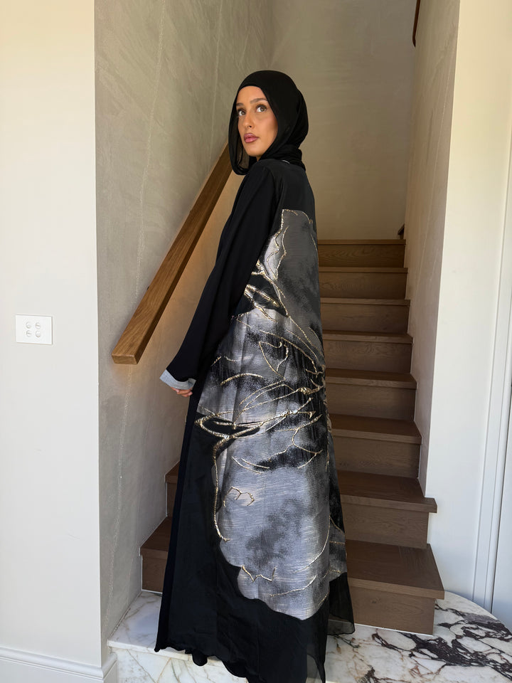 Zaria Abaya - Grey