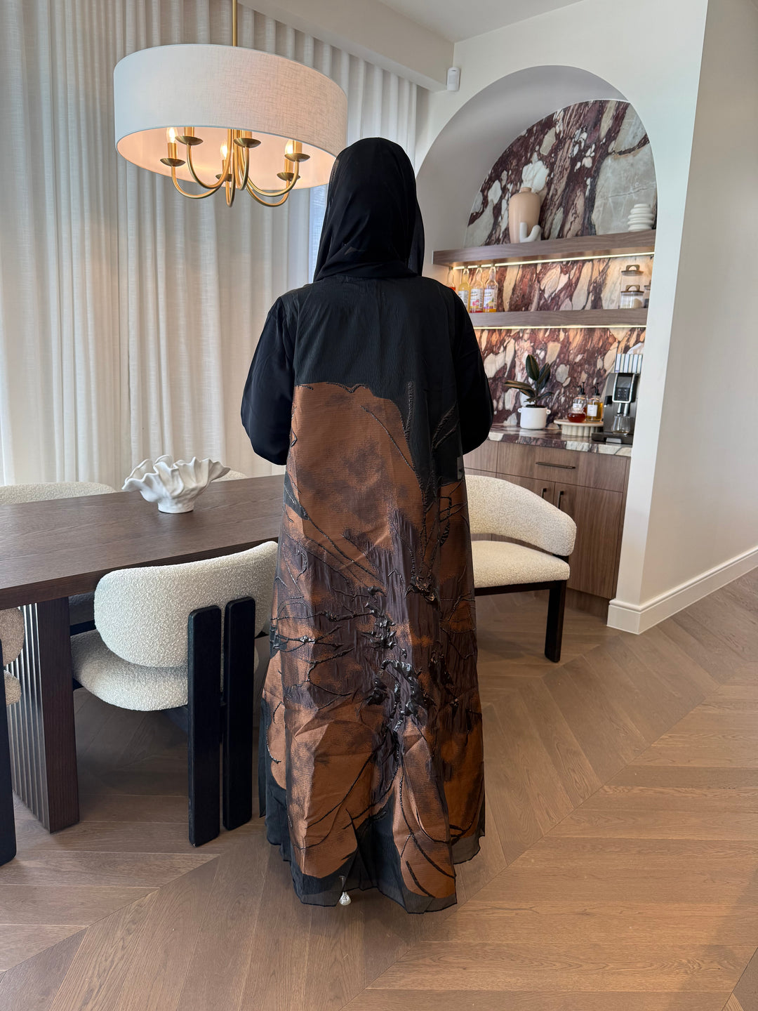 Zaria Abaya - Brown