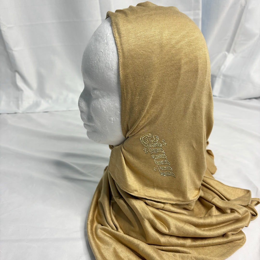 Signature Jersey Scarf - Gold