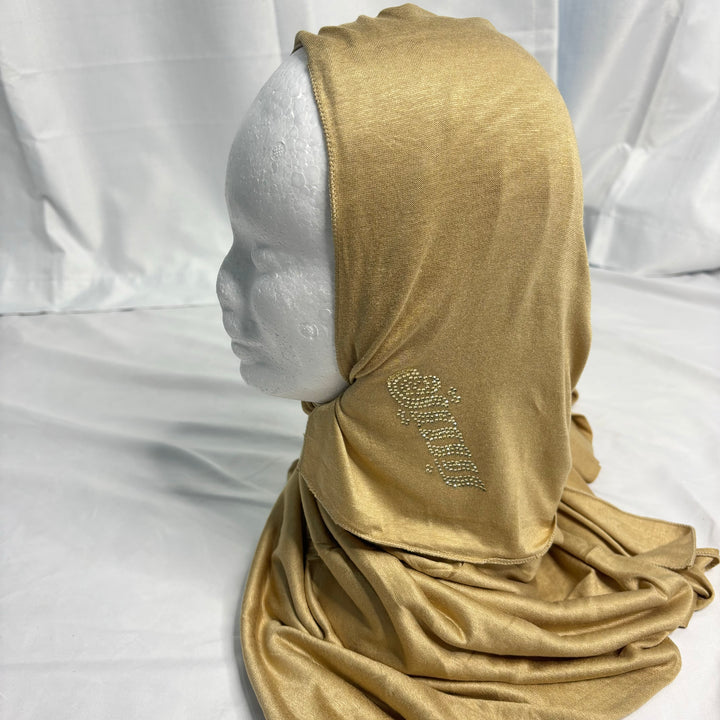 Signature Jersey Scarf - Gold
