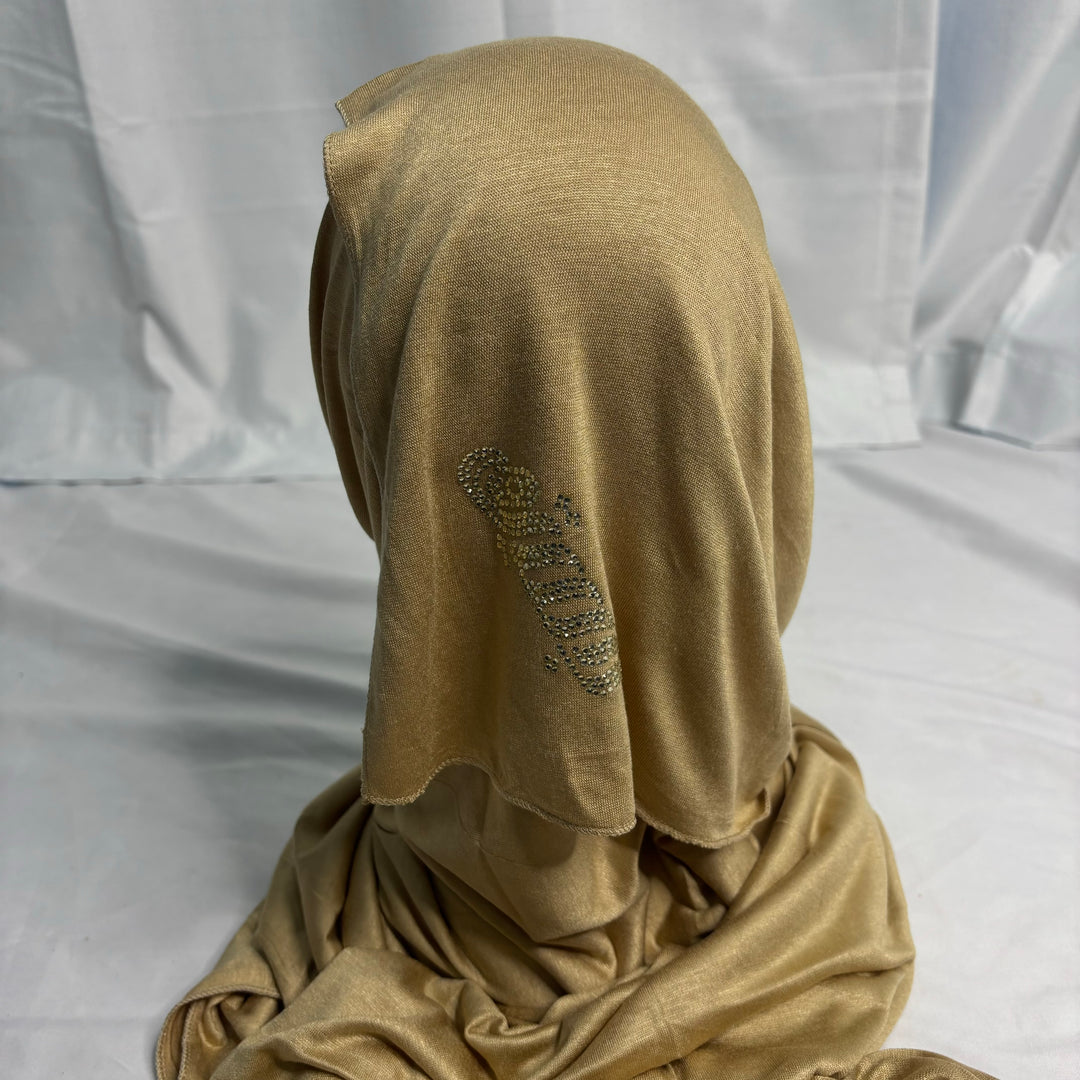Signature Jersey Scarf - Gold