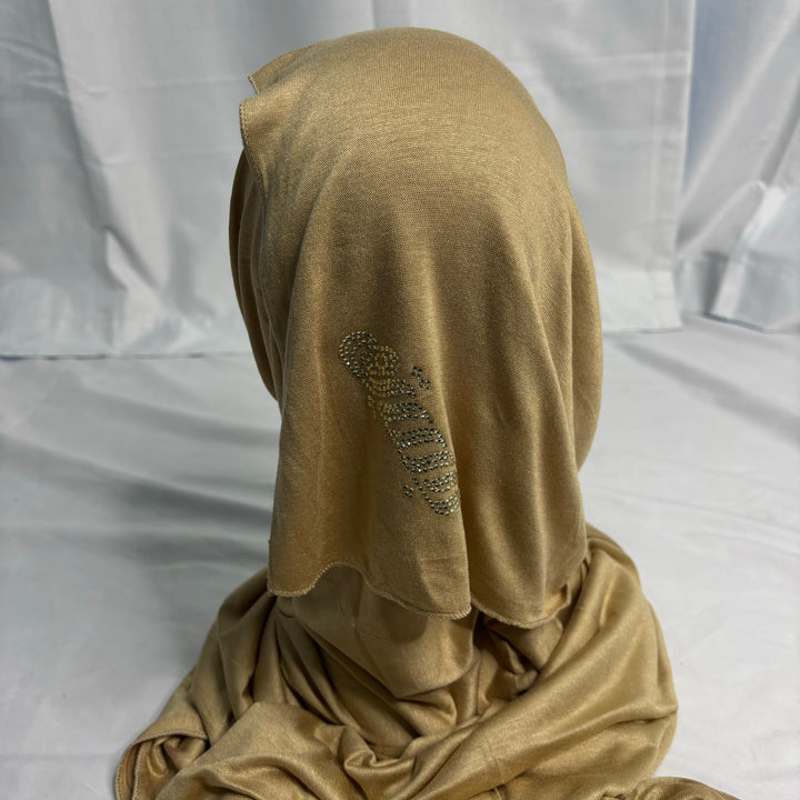 Signature Jersey Scarf - Gold