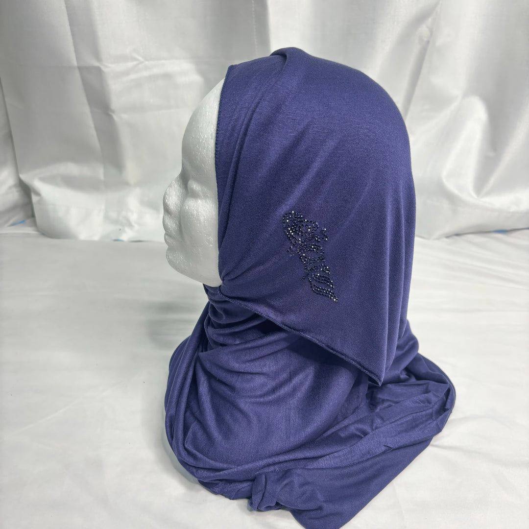 Signature Jersey Scarf - Navy