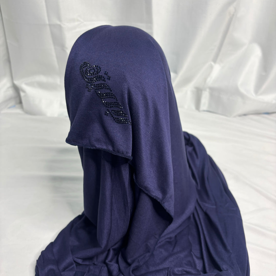 Signature Jersey Scarf - Navy