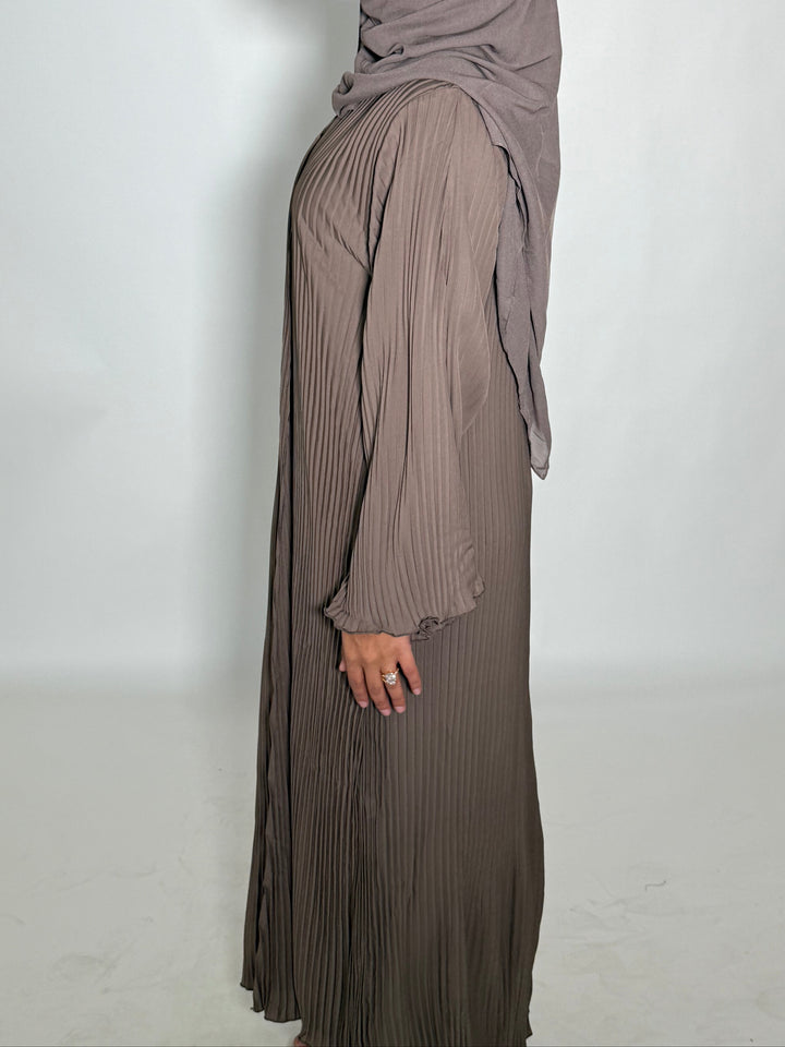 Noaf 2.0 Abaya - Light brown