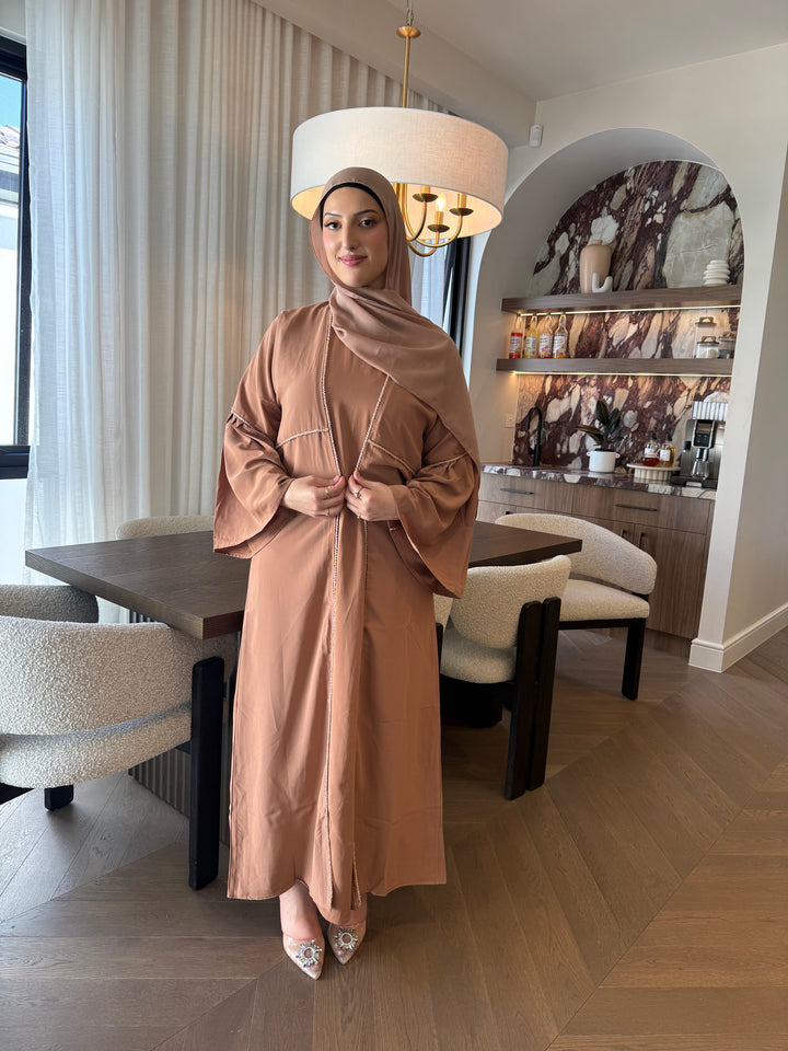 Bella Abaya - Peach