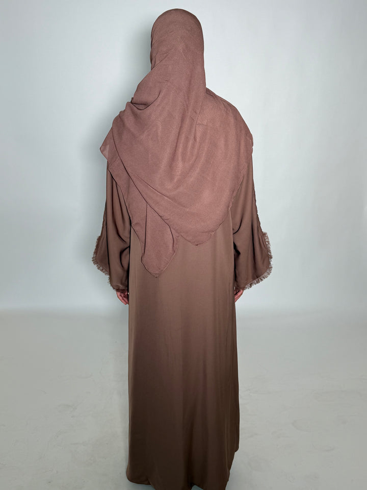 Qamar Abaya - Mocha