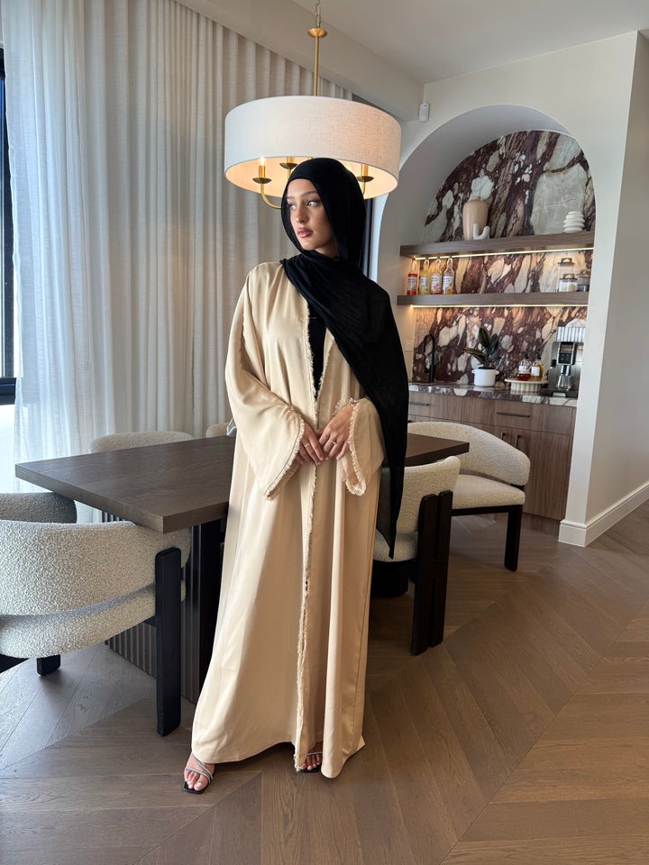 Qamar Abaya - Butter