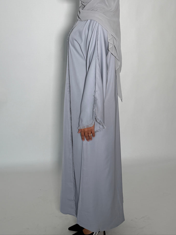 Qamar Abaya - Light Blue
