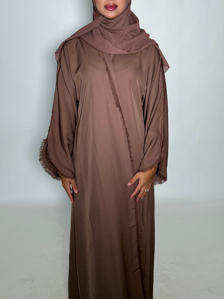 Qamar Abaya - Mocha