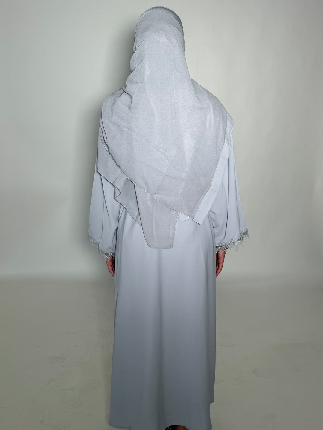 Qasir Abaya - Light Grey