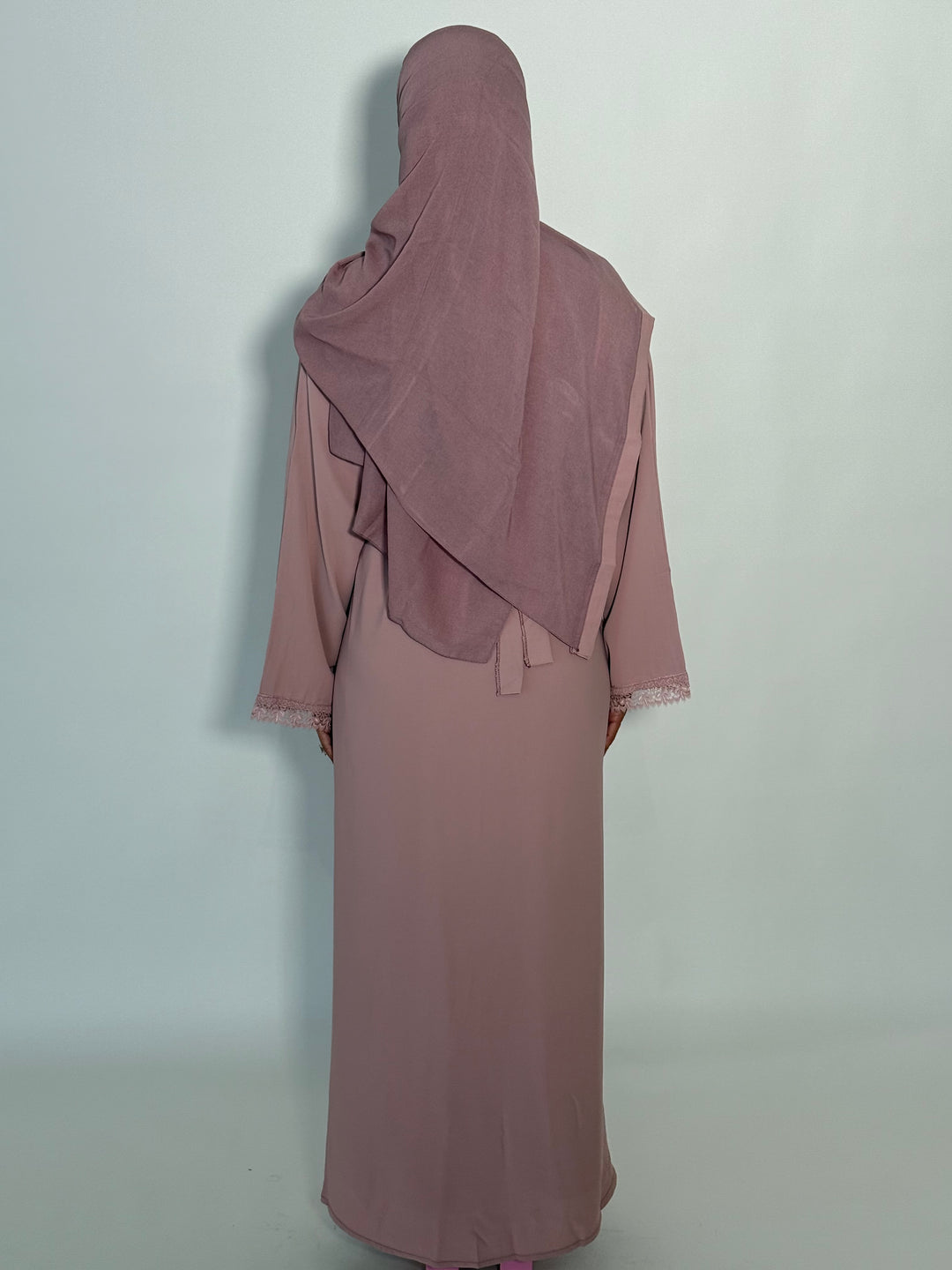 Qasir Abaya - Pink