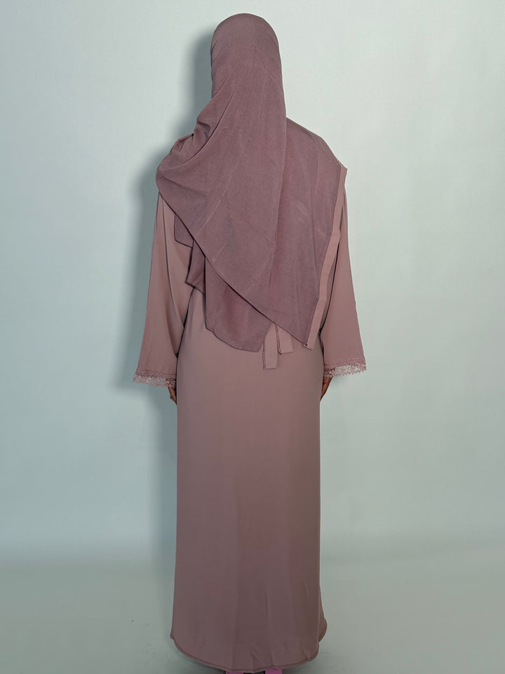 Qasir Abaya - Pink