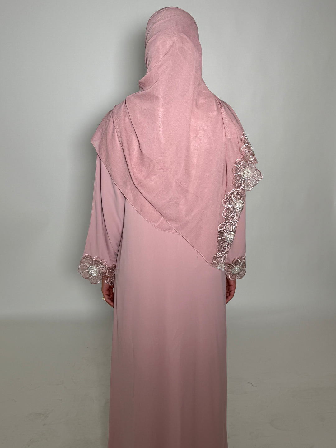 Sakura Abaya - Pink