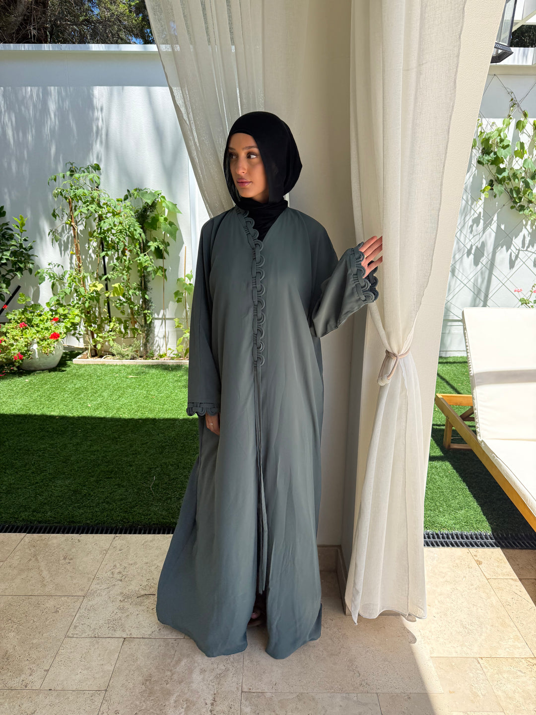 Serene Abaya - Teal