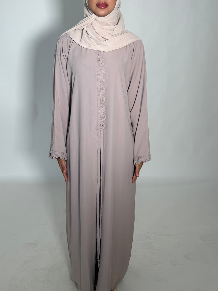 Serene Abaya - Cream