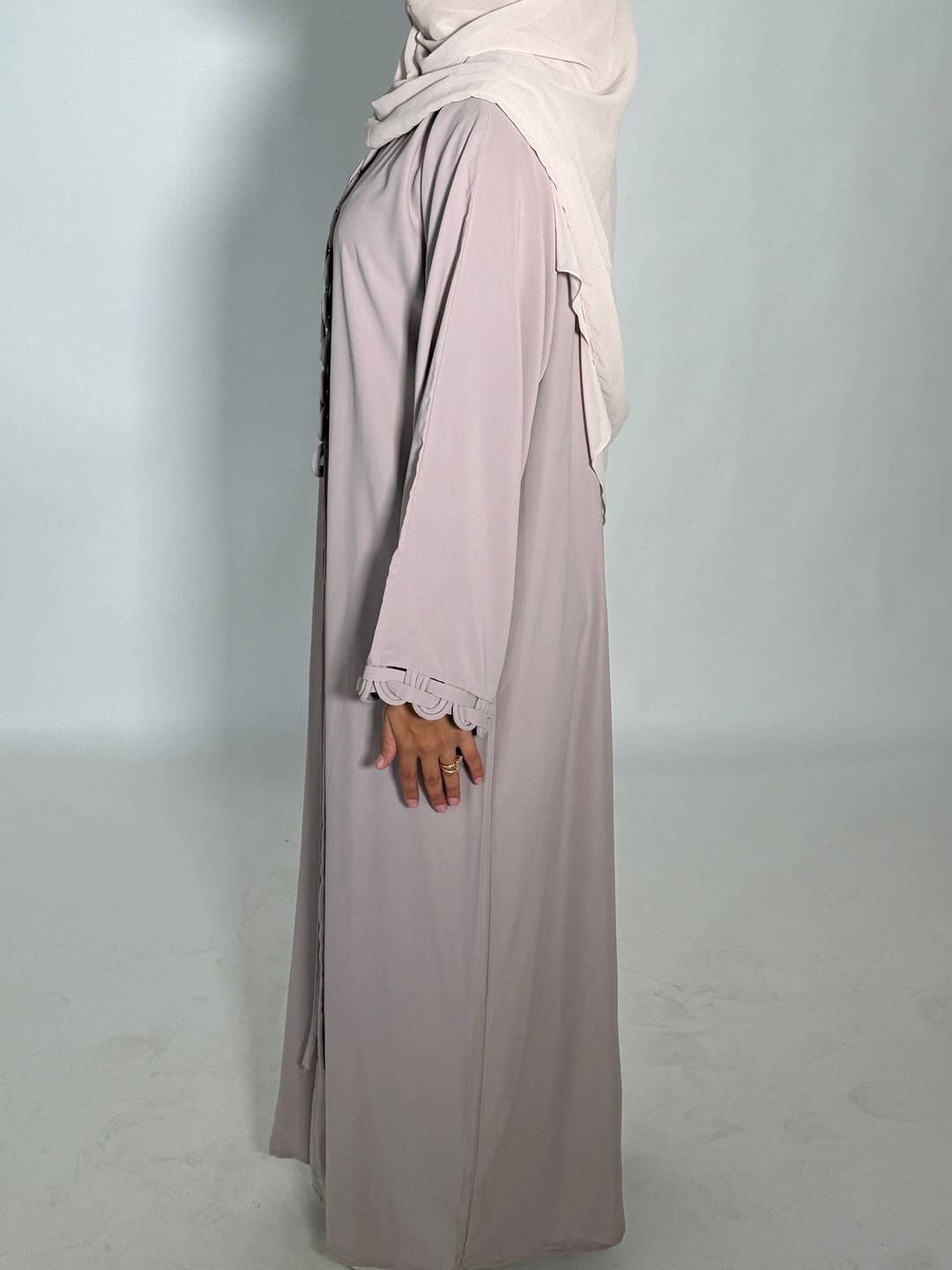 Serene Abaya - Cream