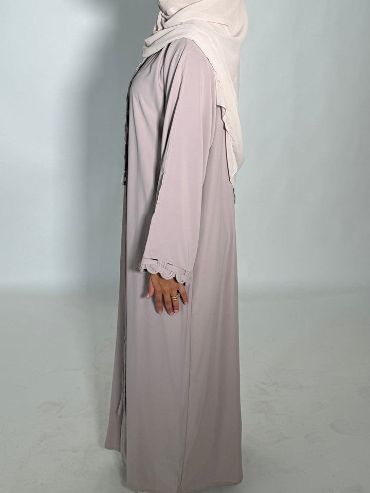 Serene Abaya - Cream